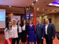 Nelly Potikian a participat alături de ambasadorul Republicii Armenia în România, Sergey Minasyan la festivitatea dedicată deschiderii noului zbor București-Yerevan