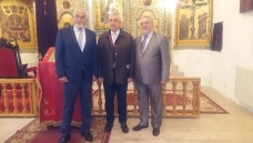 Vizita domnului Călin Popescu Tăriceanu, Președintele Senatului României, la Biserica Armeană din Iași